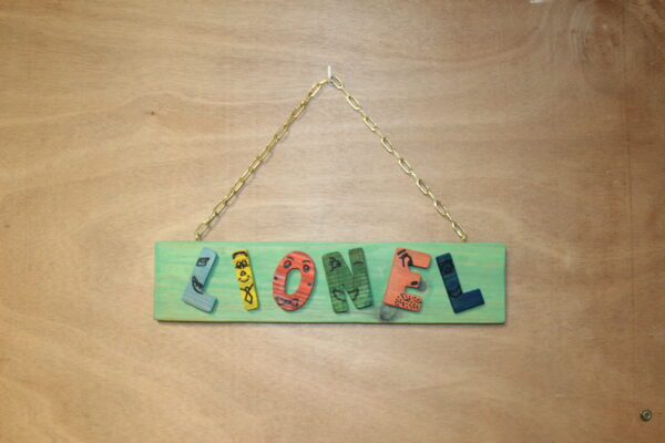 Pancartes en bois personnalisées 002